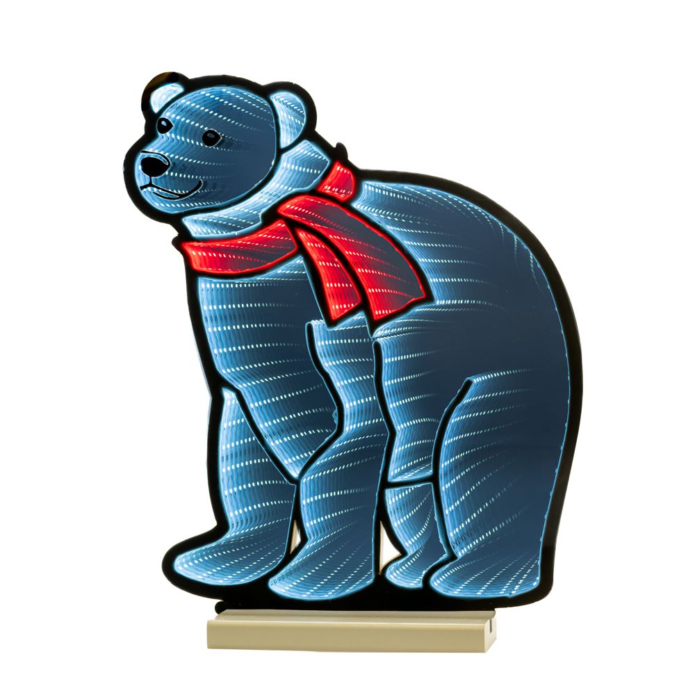  INFINITY ΦΩΤΙΖΟΜΕΝΗ ΑΡΚΟΥΔΑ 42Χ60ΕΚ ΔΙΠΛΗΣ ΟΨΗΣ ΣΕ ΞΥΛΙΝΗ ΒΑΣΗ