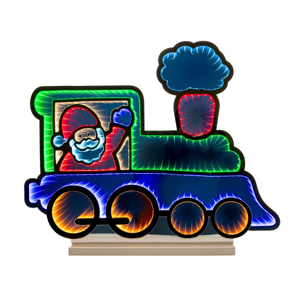  INFINITY ΦΩΤΙΖΟΜΕΝΟ ΤΡΕΝΑΚΙ 63Χ51ΕΚ ΔΙΠΛΗΣ ΟΨΗΣ ΣΕ ΞΥΛΙΝΗ ΒΑΣΗ