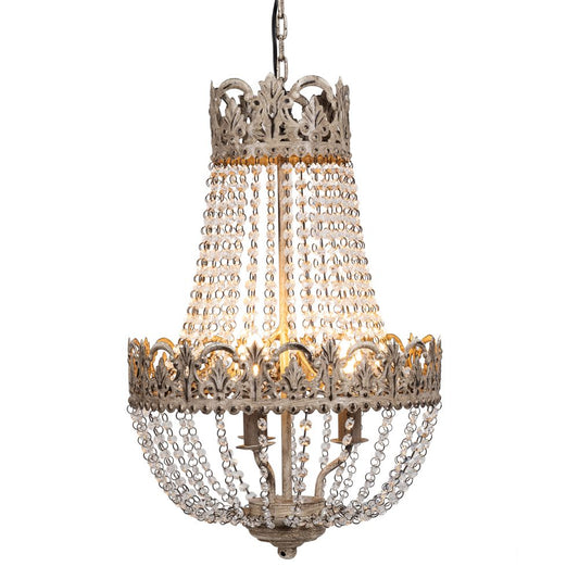  VINTAGE ΠΟΛΥΕΛΑΙΟΣ ΜΕ 3 ΛΑΜΠΕΣ ΚΑΙ ΚΡΥΣΤΑΛΑΚΙΑ Φ40Χ66 ΕΚ