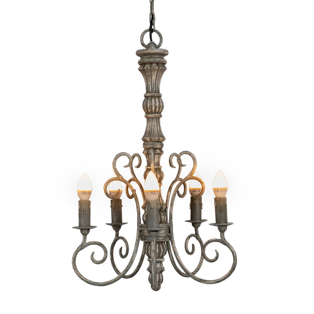  VINTAGE ΠΟΛΥΕΛΑΙΟΣ ΜΕ 5 ΛΑΜΠΕΣ Φ45Χ65ΕΚ