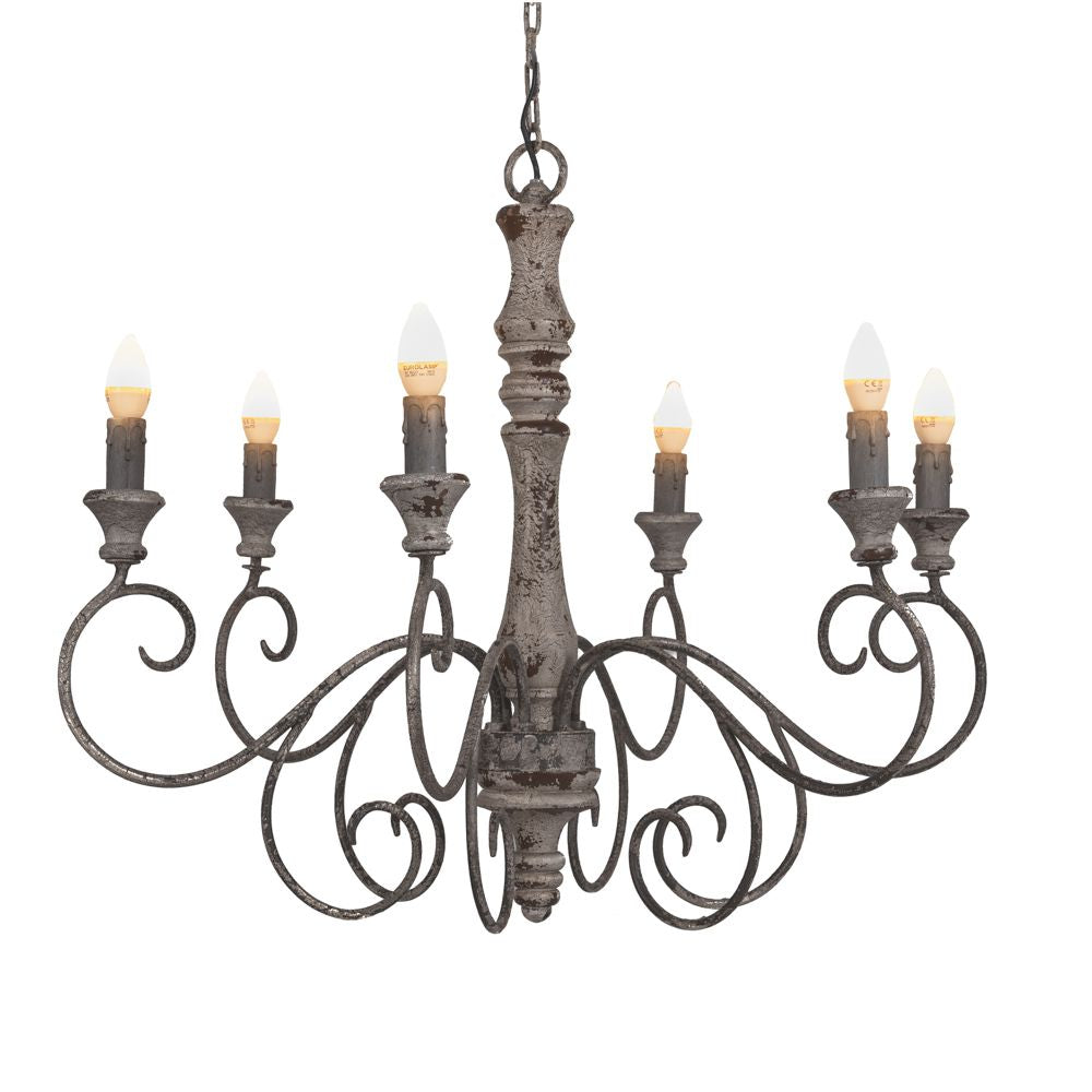  VINTAGE ΠΟΛΥΕΛΑΙΟΣ ΜΕ 6 ΛΑΜΠΕΣ Φ85Χ68ΕΚ