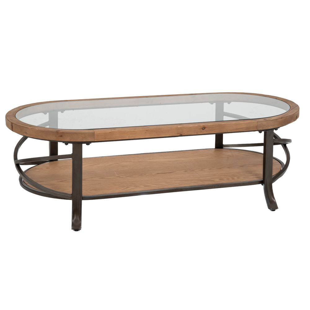  ΞΥΛΙΝΟ ΤΡΑΠΕΖΙ ΚΑΦΕ ΜΕ ΓΥΑΛΙΝΗ ΔΙΑΦΑΝΗ ΕΠΙΦΑΝΕΙΑ ΜΕ ΓΚΡΙ ΜΕΤΑΛΛΙΚΟ ΠΛΑΙΣΙΟ 133Χ63Χ41ΕΚ