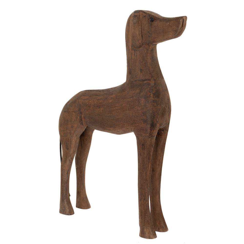  ΚΑΦΕ ΞΥΛΙΝΗ ΔΙΑΚΟΣΜΗΤΙΚΗ ΦΙΓΟΥΡΑ ΣΚΥΛΟΥ 42Χ10Χ58ΕΚ