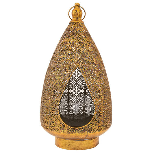  ΧΡΥΣΟ ΜΕΤΑΛΛΙΚΟ ΚΗΡΟΠΗΓΙΟ ΜΕ ΓΥΑΛΙ 25Χ25Χ50ΕΚ