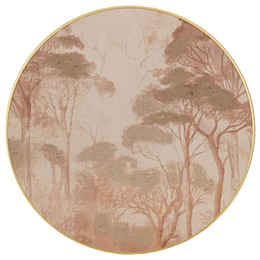  ΕΛΑΙΟΓΡΑΦΙΑ ΣΕ ΤΥΠΩΜΕΝΟ ΛΙΝΟ ΚΑΜΒΑ Φ100ΕΚ Χ5 ΜΕ ΔΕΝΤΡΑ ΣΤΡΟΓΓΥΛΟ