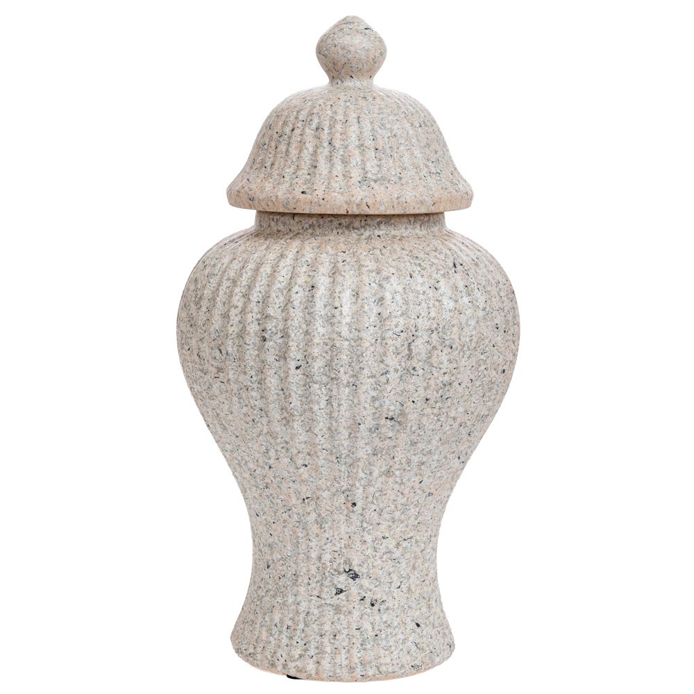  ΚΕΡΑΜΙΚΟ ΒΑΖΟ ΜΕ ΚΑΠΑΚΙ 18Χ18Χ42ΕΚ