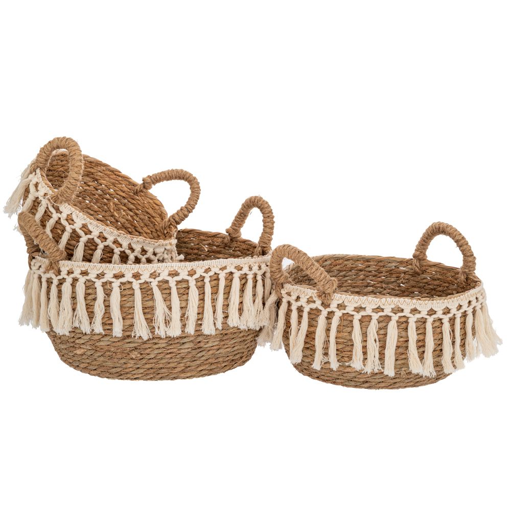  ΣΕΤ 3 ΚΑΛΑΘΙ ΜΕ ΚΡΟΣΙΑ 35Χ17 28Χ15 24Χ10ΕΚ ΣΤΡΟΓΓΥΛΟ