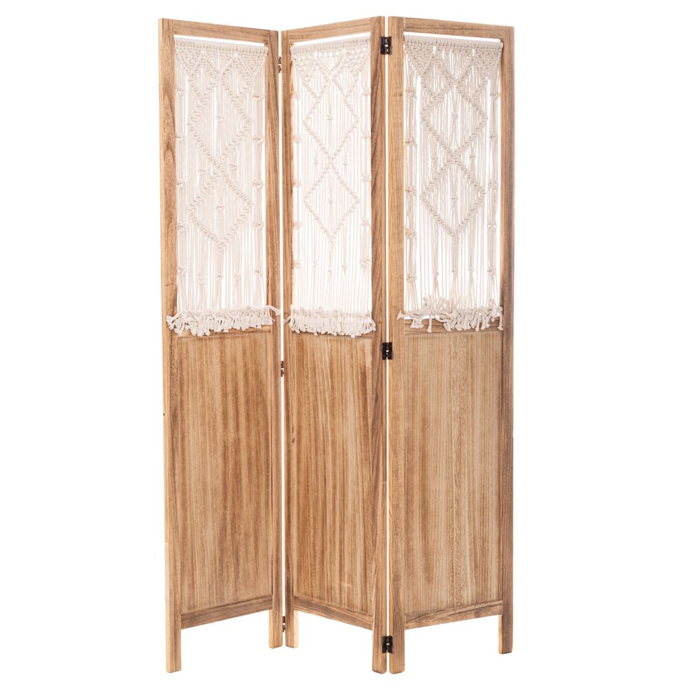 ΠΑΡΑΒΑΝ ΤΡΙΦΥΛΛΟ ΜΕ ΣΧΟΙΝΙΑ 120Χ170ΕΚ