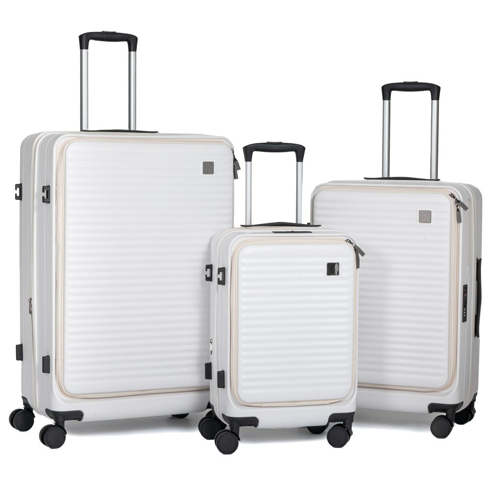  ΣΕΤ 3 ΛΕΥΚΗ ΒΑΛΙΤΣΑ ΜΕ 4ΡΟΔΕΣ 50 61 71ΕΚ ΜΕ ΑΝΟΙΓΜΑ ΑΠΟ ΠΑΝΩ (PROMOTION)