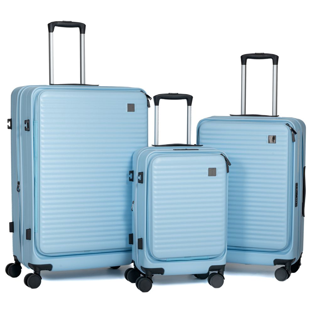  ΣΕΤ 3 ΓΑΛΑΖΙΑ ΒΑΛΙΤΣΑ ΜΕ 4ΡΟΔΕΣ 50 61 71ΕΚ ΜΕ ΑΝΟΙΓΜΑ ΑΠΟ ΠΑΝΩ (PROMOTION)