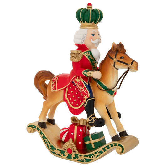  ΚΟΚΚΙΝΟΣ ΠΟΛΥΡΕΖΙΝ ΚΑΡΥΟΘΡΑΥΣΤΗΣ ΠΑΝΩ ΣΕ ΑΛΟΓΑΚΙ ΜΕ ΔΩΡΑ 24Χ8Χ32ΕΚ