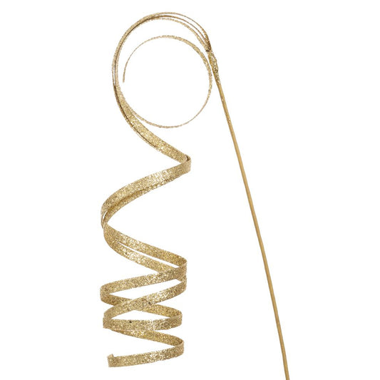  ΧΡΥΣΟ GLITTER TWISTED ΚΛΑΔΙ 50ΕΚ