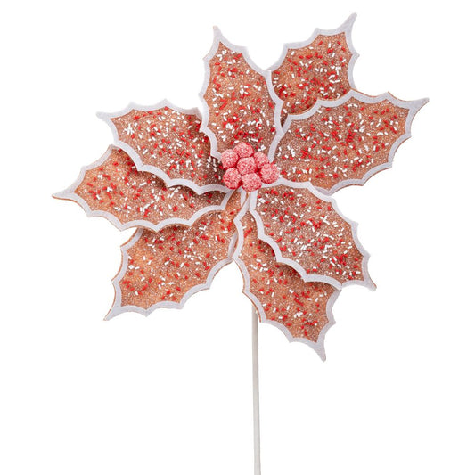  GINGERBREAD ΑΛΕΞΑΝΔΡΙΝΟ ΚΛΑΔΙ  60CM