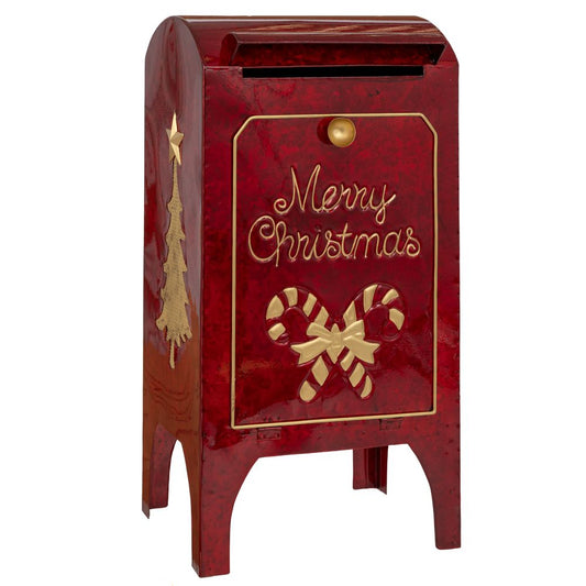  ΚΟΚΚΙΝΟ ΜΕΤΑΛΛΙΚΟ ΓΡΑΜΜΑΤΟΚΙΒΩΤΙΟ 28Χ23Χ55ΕΚ