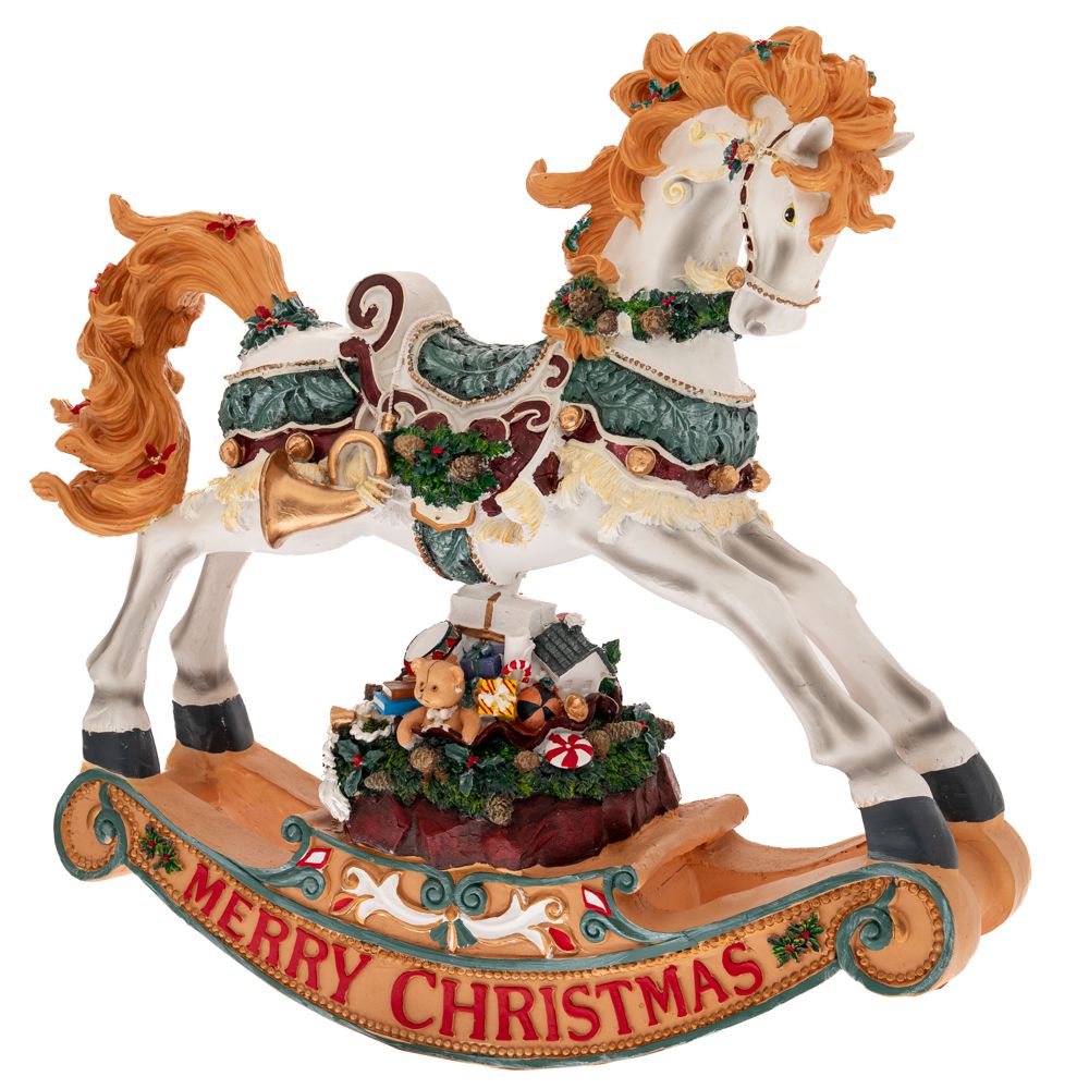  ΛΕΥΚΟ  ΧΡΥΣΟ ΠΟΛΥΡΕΖΙΝ ΚΟΥΝΙΣΤΟ ΑΛΟΓΟ ΜΕ ΔΩΡΑ 63,5Χ22Χ62ΕΚ