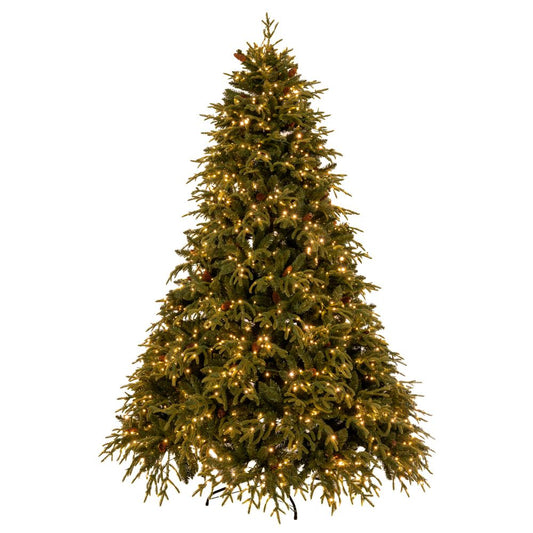  ΔΕΝΔΡΟ   PRE LIT FRANKLIN FIR   210ΕΚ ΜΕ 1500 RGB LED ΛΕΥΚΑ AND ΠΟΛΥΧΡΩΜΑ ΛΑΜΠΑΚΙΑ