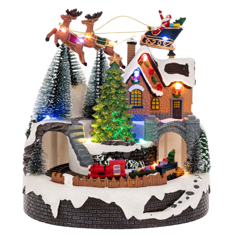  ΦΩΤΙΖΟΜΕΝΟ ΧΩΡΙΟ ΜΕ ΤΡΕΝΟ ΠΟΥ ΚΙΝΕΙΤΑΙ 18Χ18Χ20ΕΚ ΜΠΑΤΑΡΙΑΣ