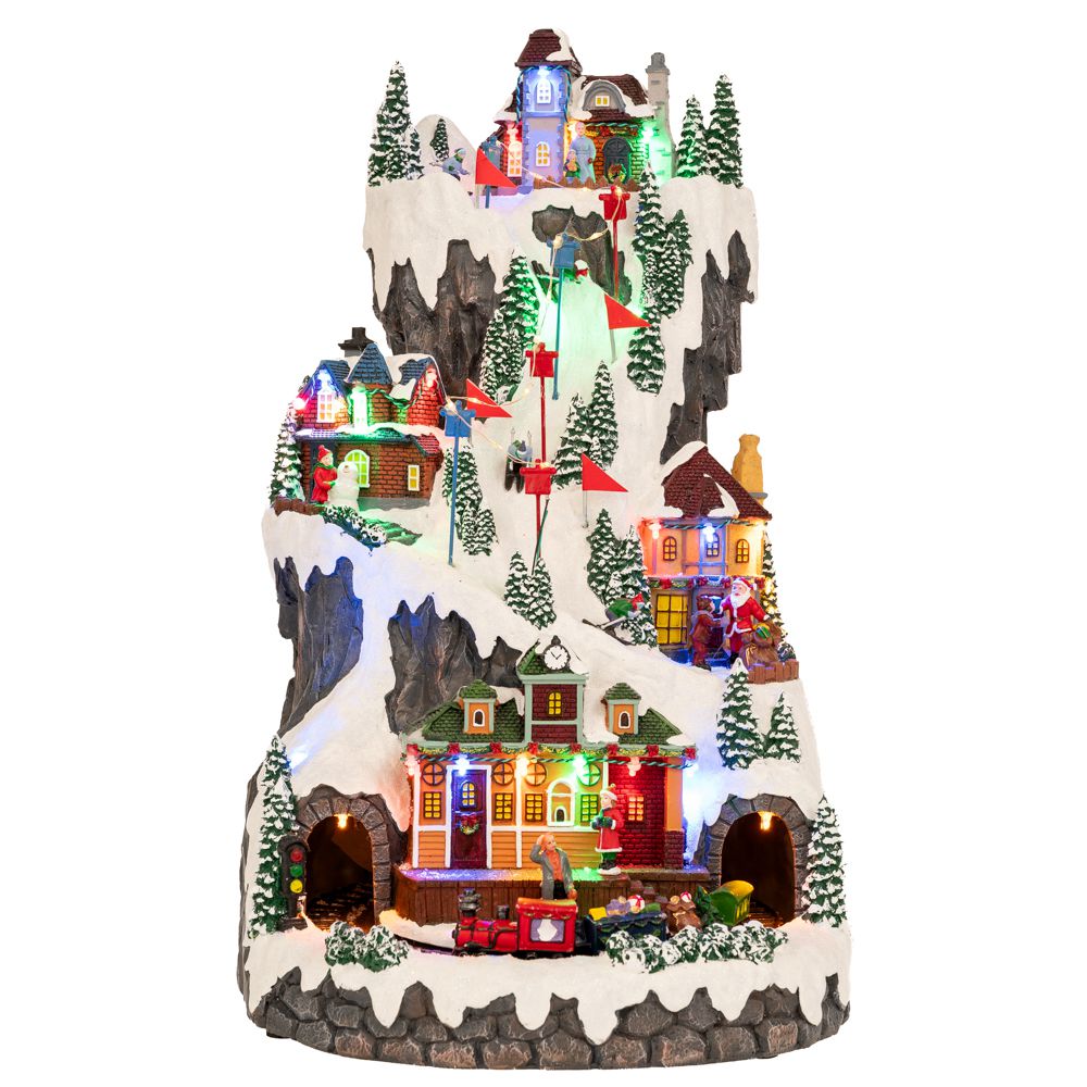  ΧΡΙΣΤΟΥΓΕΝΝΙΑΤΙΚΗ ΠΙΣΤΑ ΣΚΙ ΜΕ ΦΩΣ ΚΑΙ ΚΙΝΗΣΗ 30Χ35Χ52ΕΚ ΡΕΥΜΑΤΟΣ