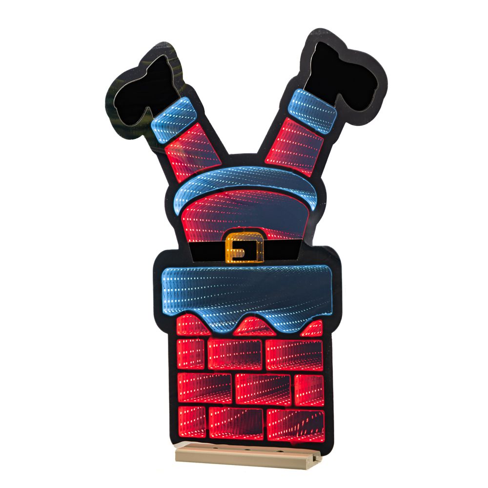  INFINITY ΦΩΤΙΖΟΜΕΝΑ ΠΟΔΙΑ ΑΓΙΟΥ ΒΑΣΙΛΗ ΜΕΣΑ ΣΕ ΚΑΜΙΝΑΔΑ 43Χ60ΕΚ ΔΙΠΛΗΣ ΟΨΗΣ ΣΕ ΞΥΛΙΝΗ ΒΑΣΗ