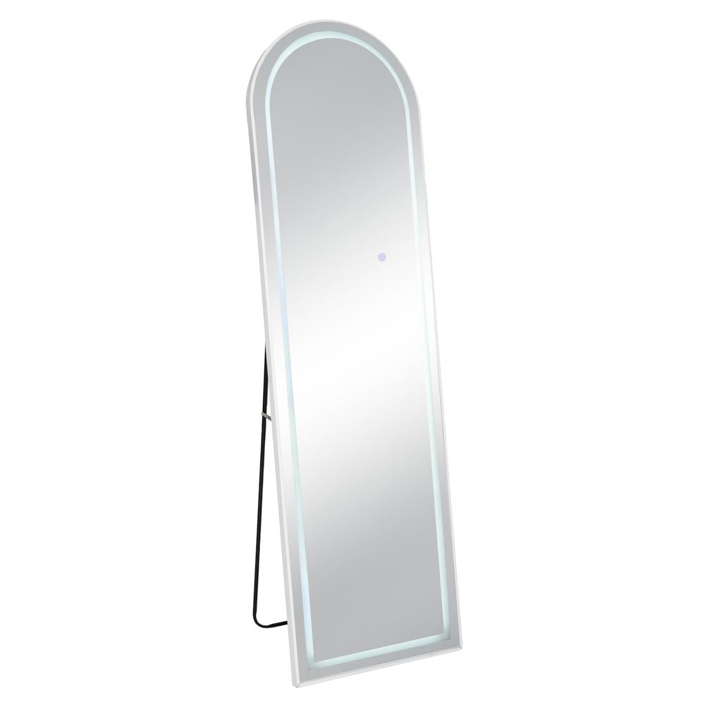 ΛΕΥΚΟΣ ΜΕΤΑΛΛΙΚΟΣ ΚΑΘΡΕΦΤΗΣ ΔΑΠΕΔΟΥ ΜΕ LED 50Χ170ΕΚ