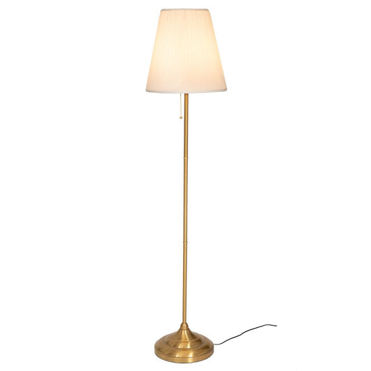  ΧΡΥΣΟ ΜΕΤΑΛΛΙΚΟ ΛΑΜΠΑΤΕΡ ΔΑΠΕΔΟΥ ΜΕ ΛΕΥΚΟ ΚΑΠΕΛΟ AND ΔΙΑΚΟΠΤΗ ΑΛΥΣΙΔΑ ΕΛΞΗΣ 154ΕΚ