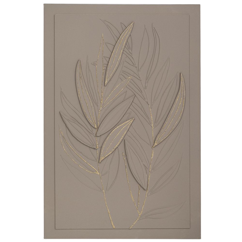 ELEPHANT ΑΝΑΓΛΥΦΟΣ ΠΙΝΑΚΑΣ LEAVES 80Χ120ΕΚ