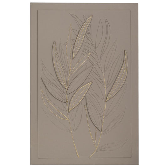 ELEPHANT ΑΝΑΓΛΥΦΟΣ ΠΙΝΑΚΑΣ LEAVES 80Χ120ΕΚ