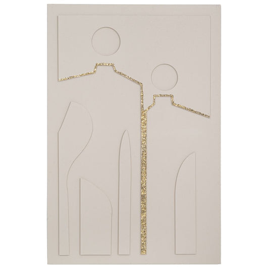 ΚΡΕΜ ΑΝΑΓΛΥΦΟΣ ΠΙΝΑΚΑΣ PEOPLE 80Χ120ΕΚ