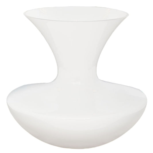 ΛΕΥΚΟ ΓΥΑΛΙΝΟ ΒΑΖΟ Φ32Χ30ΕΚ