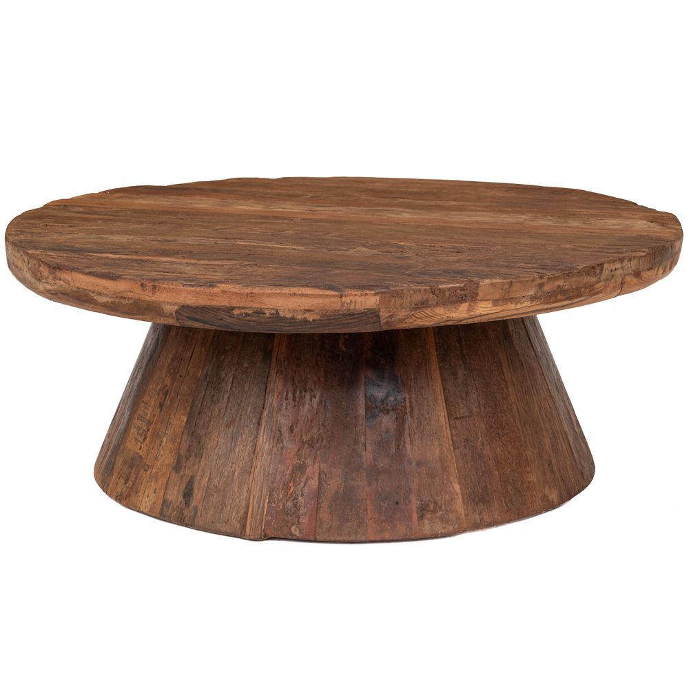 ΚΑΦΕ ΞΥΛΙΝΟ ΤΡΑΠΕΖΑΚΙ ΣΑΛΟΝΙΟΥ ΡΟΤΟΝΤΑ 80Χ80Χ32ΕΚ