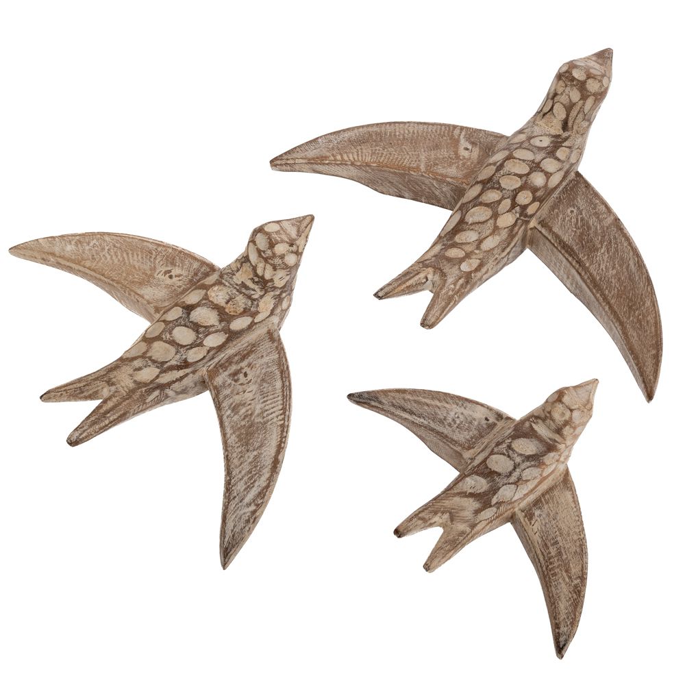 ΣΕΤ 3 ΔΙΑΚΟΣΜΗΤΙΚΑ ΠΟΥΛΑΚΙΑ ΑΠΌ ΞΥΛΟ MANGO 35Χ28Χ11 31Χ23Χ11 23Χ17Χ8ΕΚ