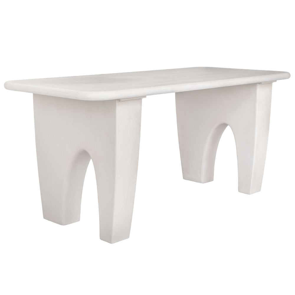 ΛΕΥΚΟ ΤΡΑΠΕΖΙ ΤΡΑΠΕΖΑΡΙΑΣ ΑΠΟ MDF 180X80X78EK (KD)