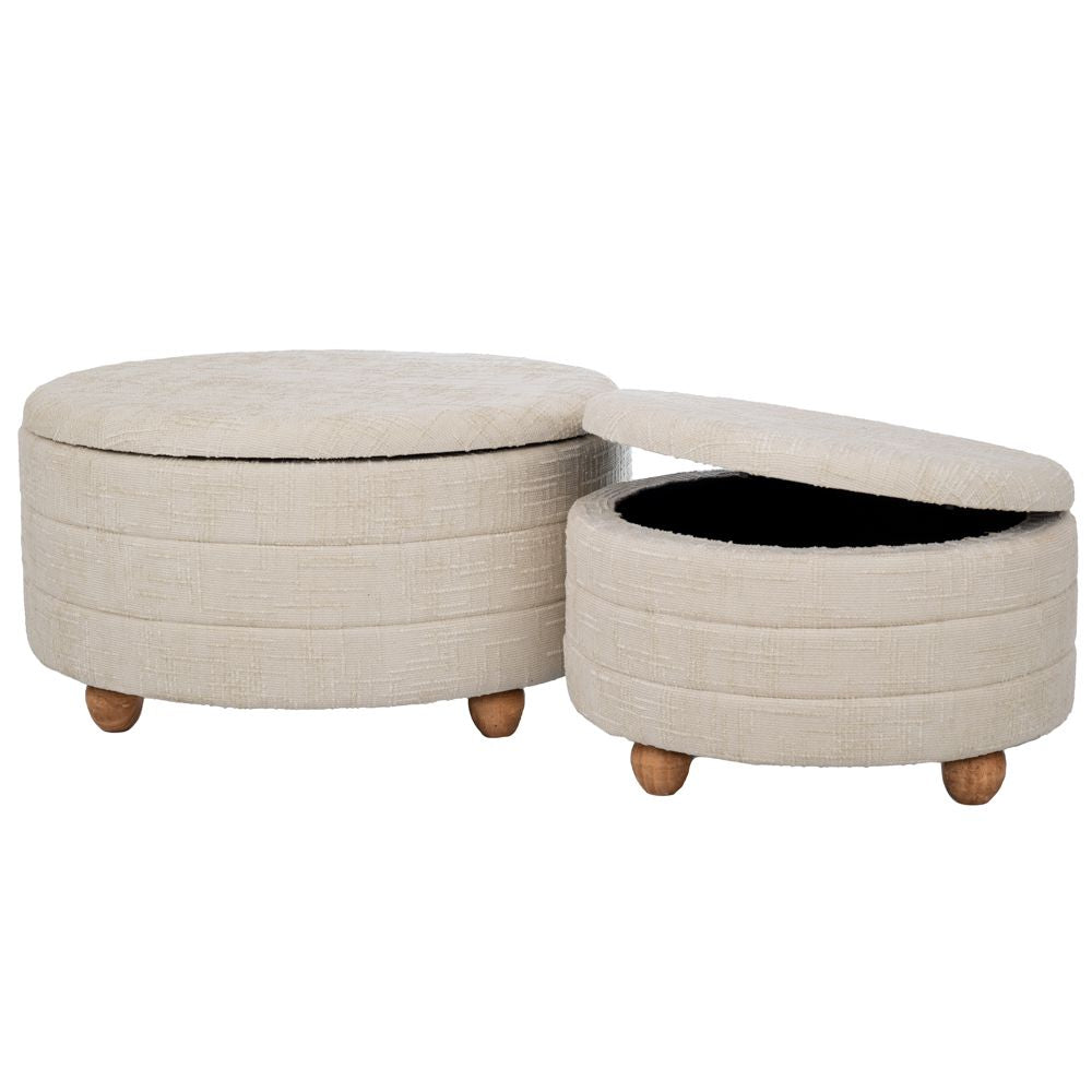 ΣΕΤ 2 ΣΚΑΜΠΟ ΕΚΡΟΥ ΥΦΑΣΜΑΤΙΝΑ ΜΕ ΑΠΟΘΗΚΕΥΤΙΚΟ ΧΩΡΟ AND ΞΥΛΙΝΑ ΠΟΔΙΑ 83Χ83Χ42  63Χ63Χ35ΕΚ