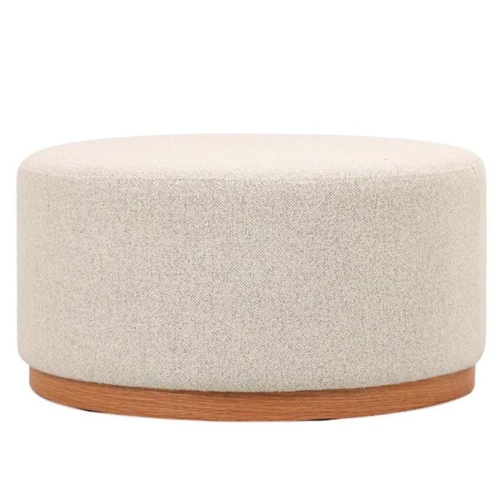 ΣΚΑΜΠΟ ΣΤΡΟΓΓΥΛΟ ΜΕ ΚΡΕΜ ΜΠΟΥΚΛΕ ΥΦΑΣΜΑ AND ΚΑΦΕ ΞΥΛΙΝΗ ΒΑΣΗ 80Χ80Χ41ΕΚ