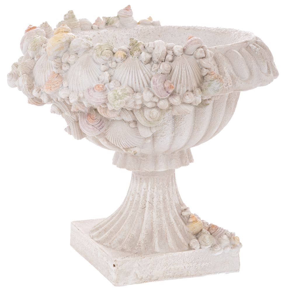 ΛΕΥΚΟΣ ΠΟΛΥΡΕΖΙΝ ΑΜΦΟΡΕΑΣ ΜΕ ΚΟΧΥΛΙΑ 33Χ32Χ29,5ΕΚ