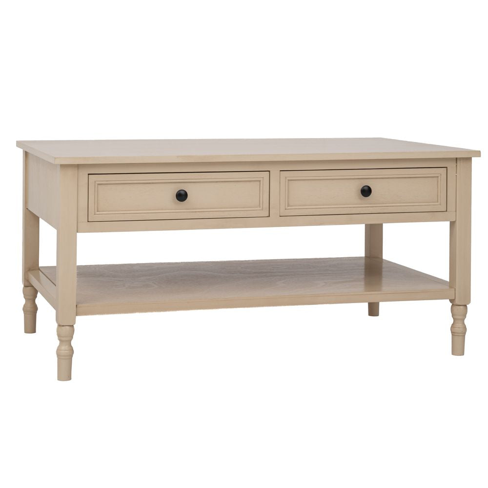 ΞΥΛΙΝΟ ΤΡΑΠΕΖΑΚΙ ΣΑΛΟΝΙΟΥ ΣΕ ΜΠΕΖ ΧΡΩΜΑ ΜΕ 2 ΣΥΡΤΑΡΙΑ 100Χ60Χ50ΕΚ