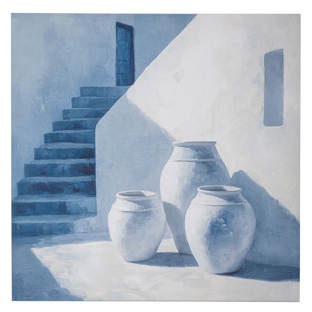 GREEK ISLAND ΠΙΝΑΚΑΣ ΣΕ ΤΥΠΩΜΕΝΟ ΚΑΜΒΑ 80Χ80ΕΚ