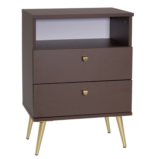 ΚΟΜΟΔΙΝΟ STOLIK ΚΑΦΕ 50Χ34Χ69ΕΚ