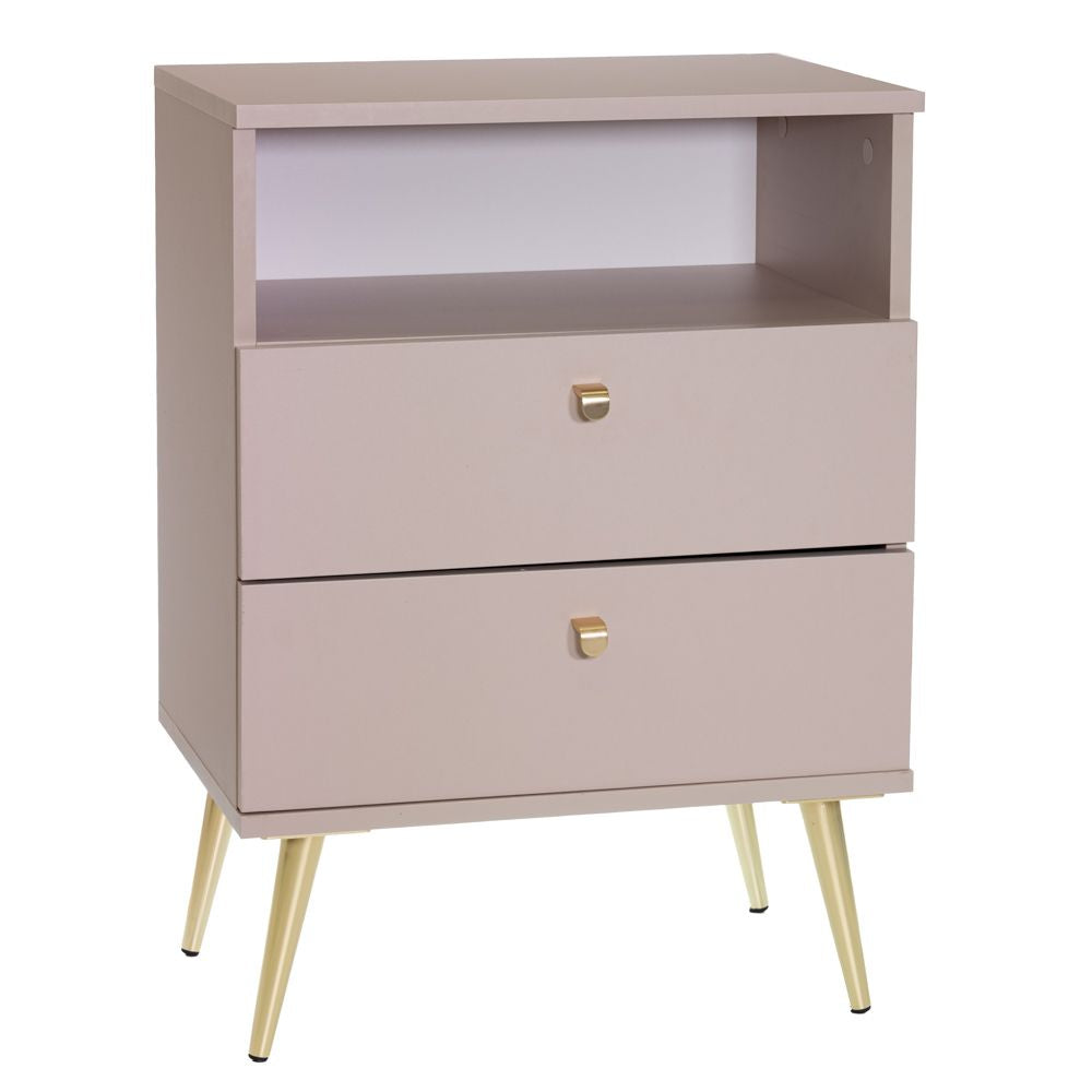 ΚΟΜΟΔΙΝΟ STOLIK ΜΠΕΖ 50Χ34Χ69ΕΚ