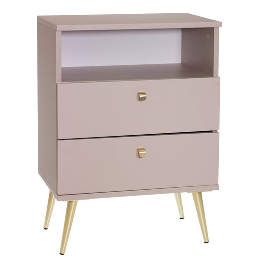 ΚΟΜΟΔΙΝΟ STOLIK ΜΠΕΖ 50Χ34Χ69ΕΚ