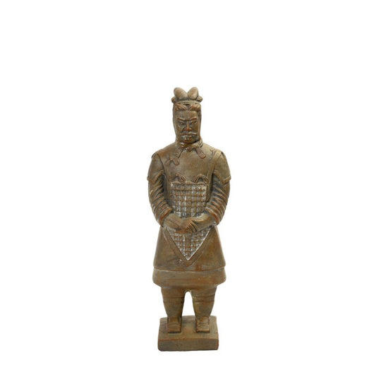 Φιγούρα Πολεμιστής Terracotta Μπεζ 35,5εκ 35,5x11x8εκ  BOD137