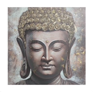 Πίνακας με φιγούρα Buddha 100x3x100cm  108-124-048