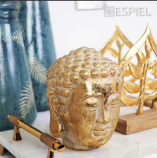 Βούδας χρυσό κεφάλι 14,5x14,5x18,5 ERT316