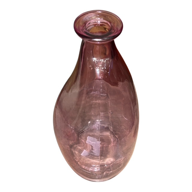 Βαζάκι Ροζ Γυάλινο 16x12.5x26cm  GE-12502422