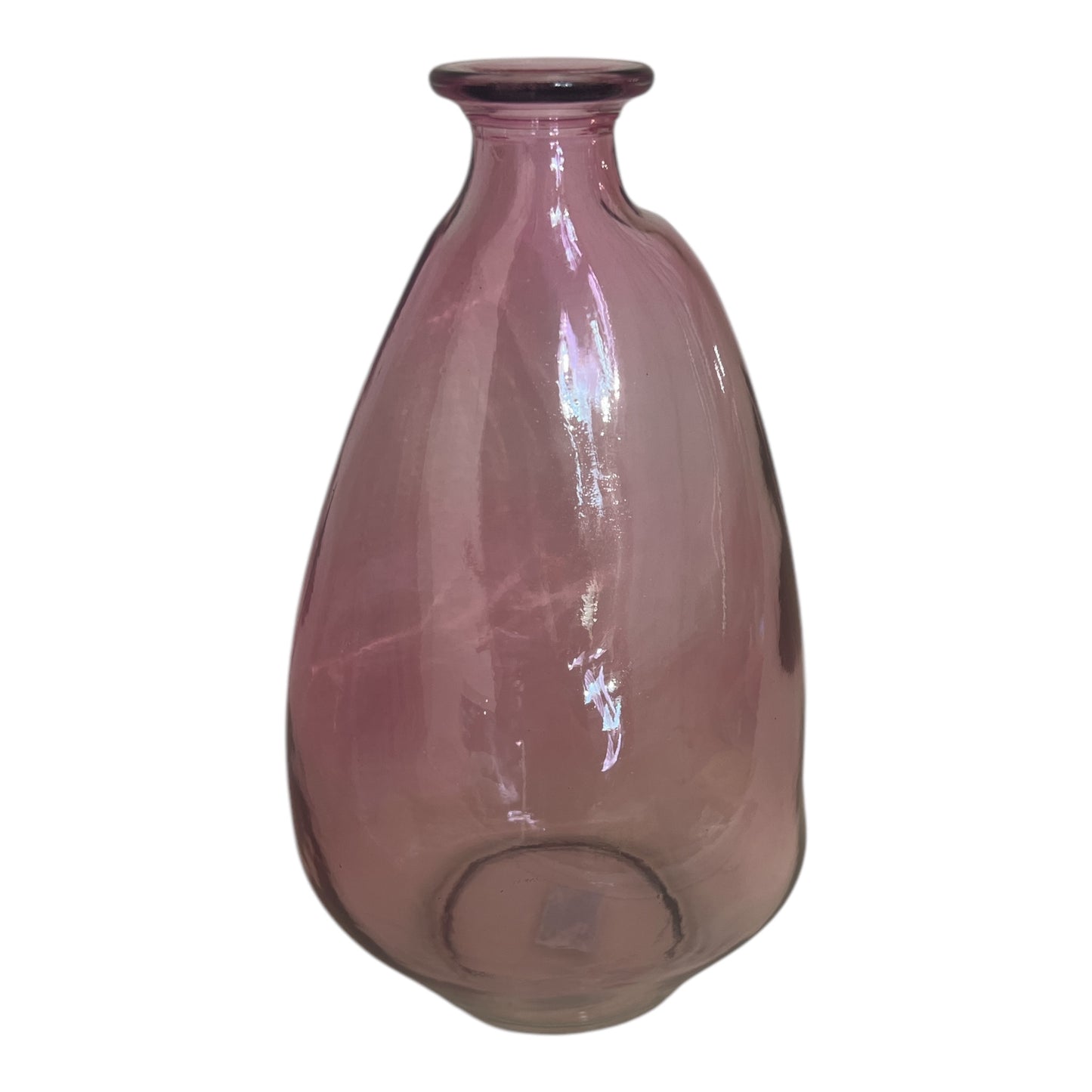 Βαζάκι Ροζ Γυάλινο 16x12.5x26cm  GE-12502422