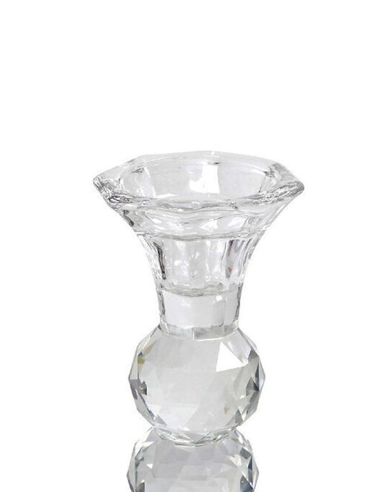 Κηροπήγιο Κρυστάλλινο 5x5x8,5cm Clear  XAS120