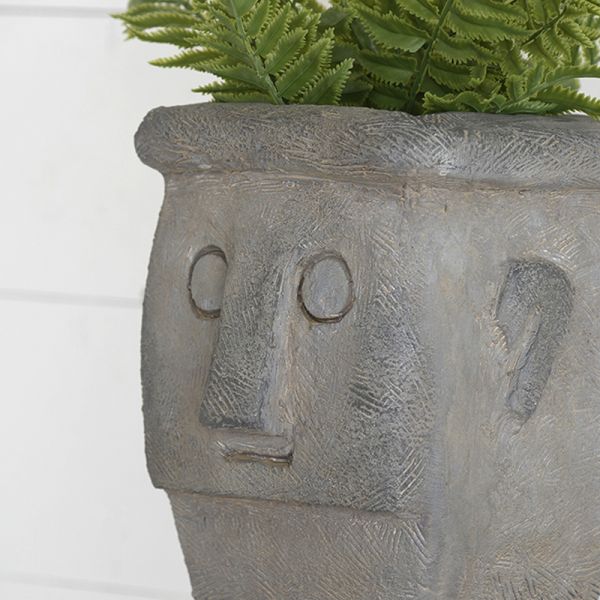 Κασπώ Τσιμεντένιο Τοίχου Τοτέμ 20x19x50cm
