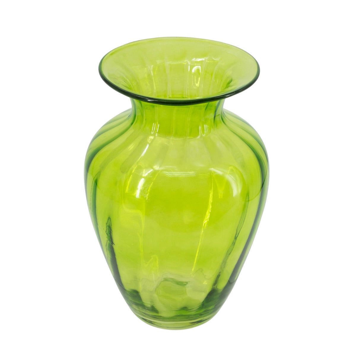 Artekko Glassy Βάζο Γυάλινο Πράσινο (15x15x21)cm   PJ91259-GREE